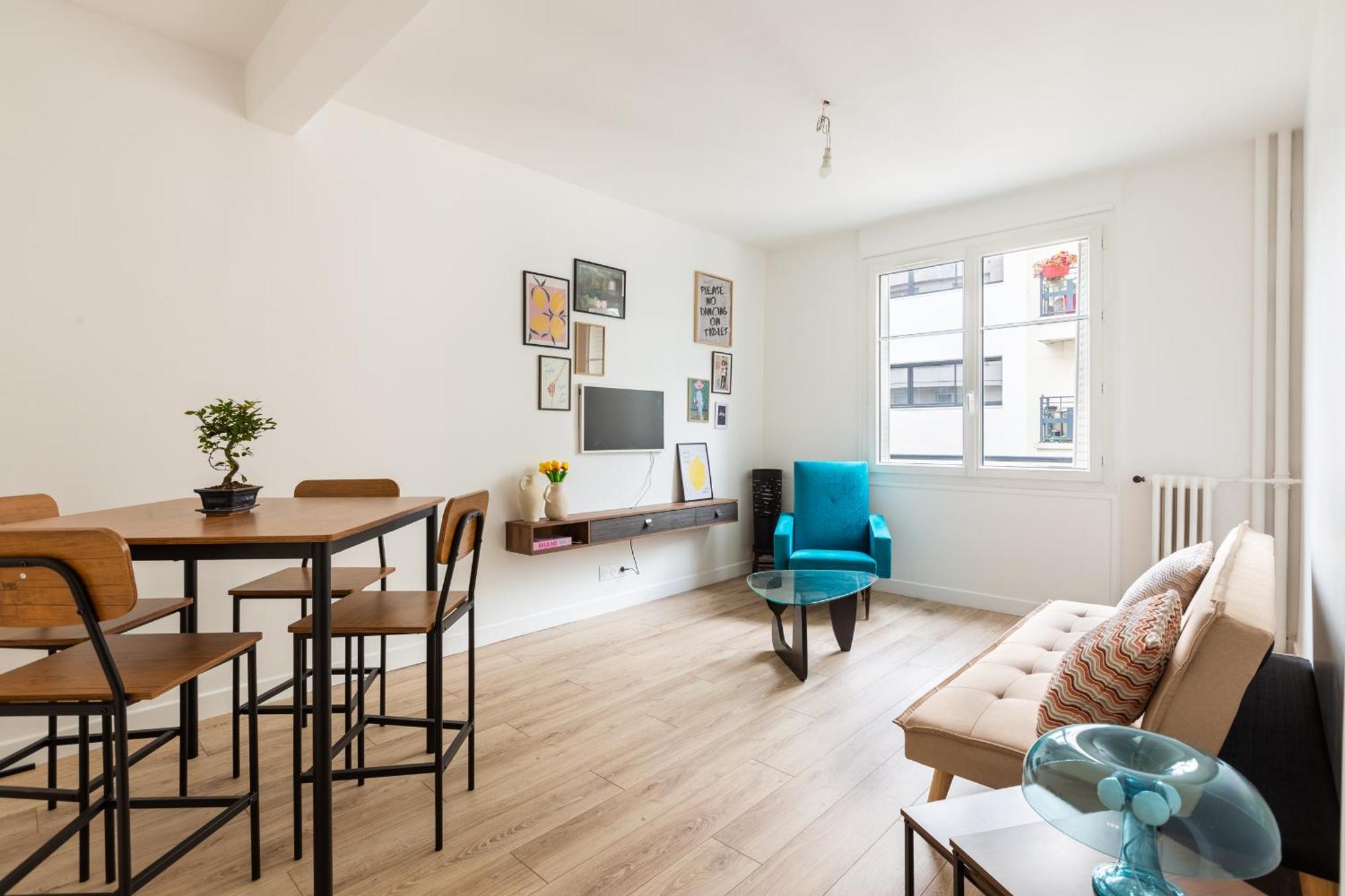 Apartament 2 Pieces-Moderne-Proche Paris Levallois-Perret Zewnętrze zdjęcie